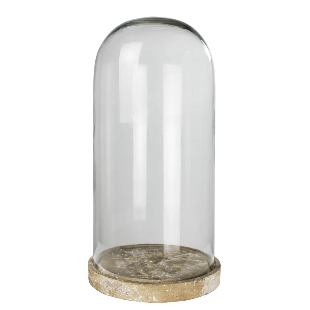 Castello Dome with Wood Base