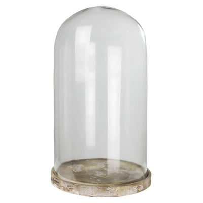 Castello Dome with Wood Base