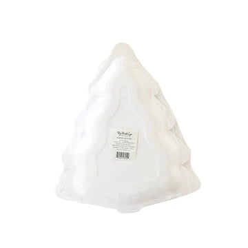 Nordic Christmas Tree Shaped Paper Plate