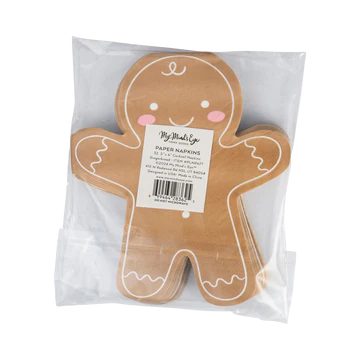 Gingerbread Man Napkin