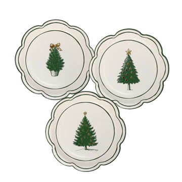 Christmas Lane Plate
