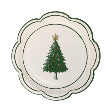 Christmas Lane Plate