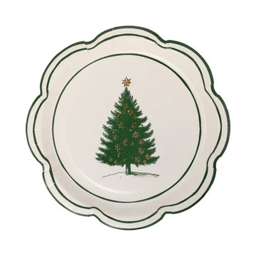 Christmas Lane Plate
