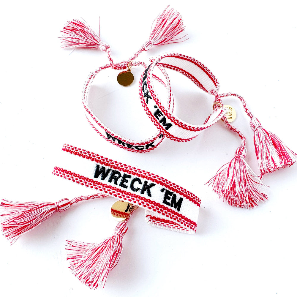 Wreck ‘Em Woven Bracelet