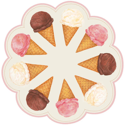 Ice Cream Paper Table Decorations