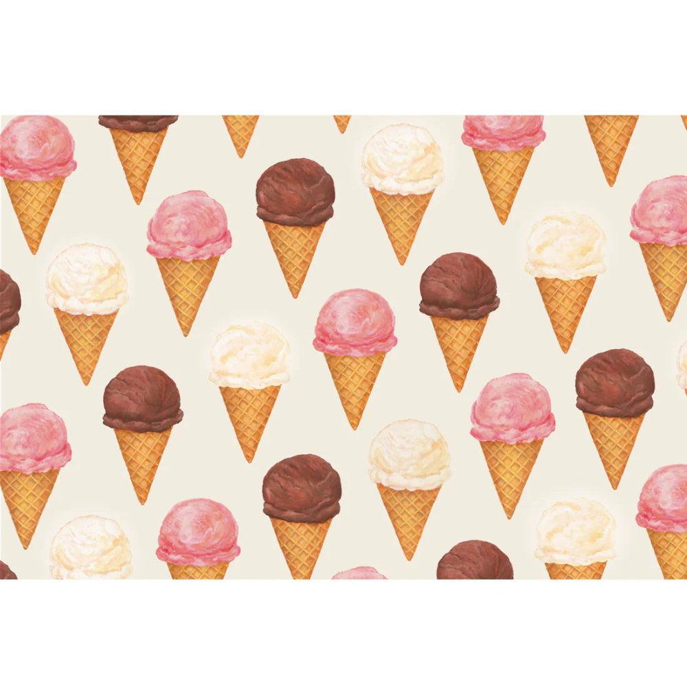 Ice Cream Paper Table Decorations