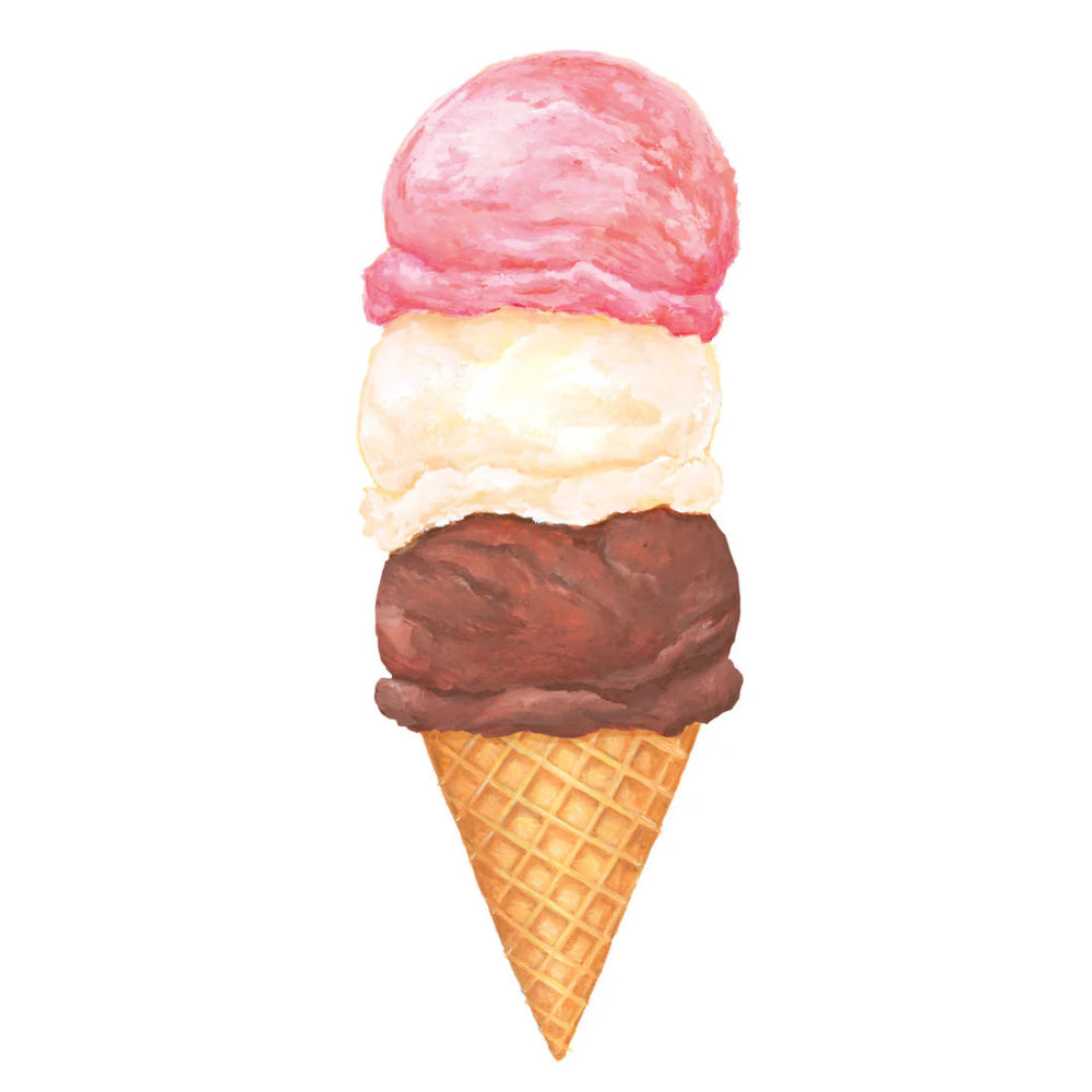 Ice Cream Paper Table Decorations