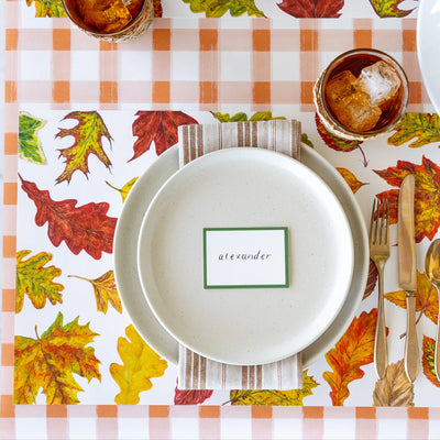 Fall Foliage Placemat Pad