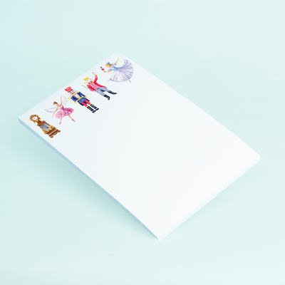 Nutcracker Ballet Notepad