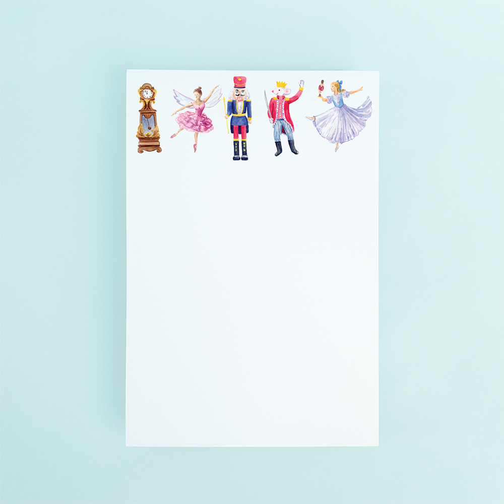 Nutcracker Ballet Notepad