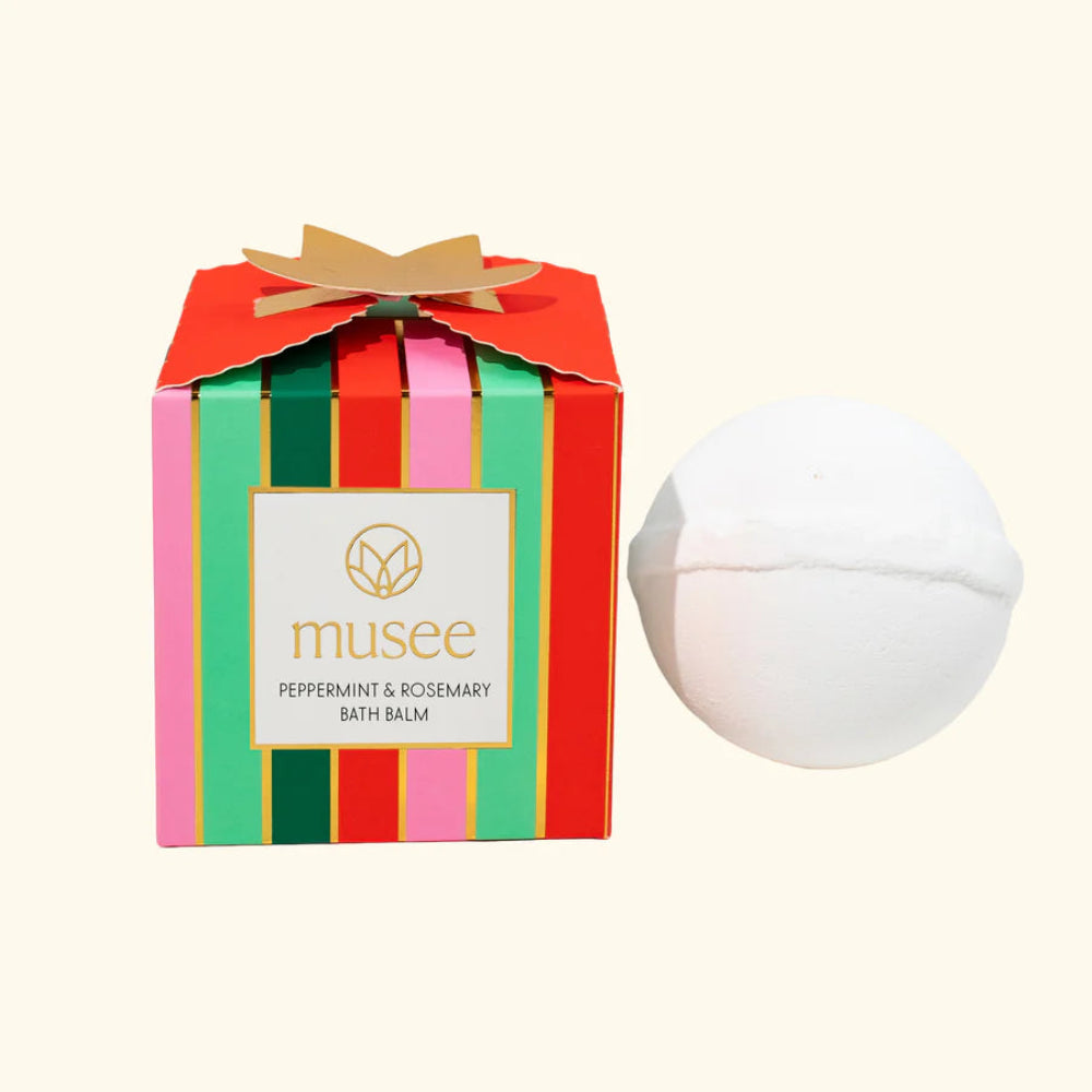 Peppermint & Rosemary Luxe Bath Bomb