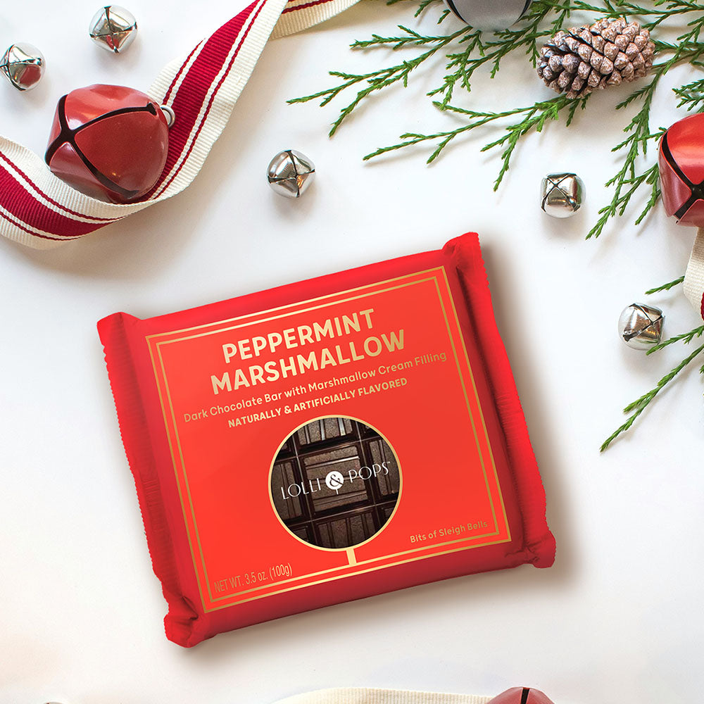 Peppermint Marshmallow Filled Bar (3.5oz)