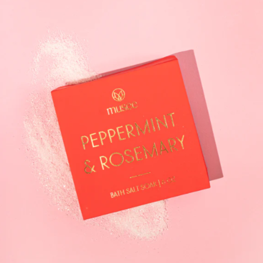 Peppermint & Rosemary Mini Salt Soak