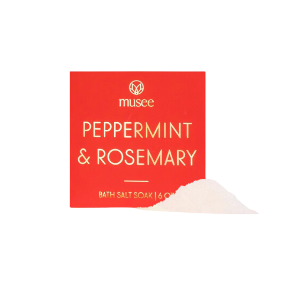 Peppermint & Rosemary Mini Salt Soak