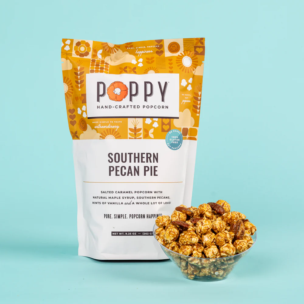Southern Pecan Pie Popcorn Market Bag