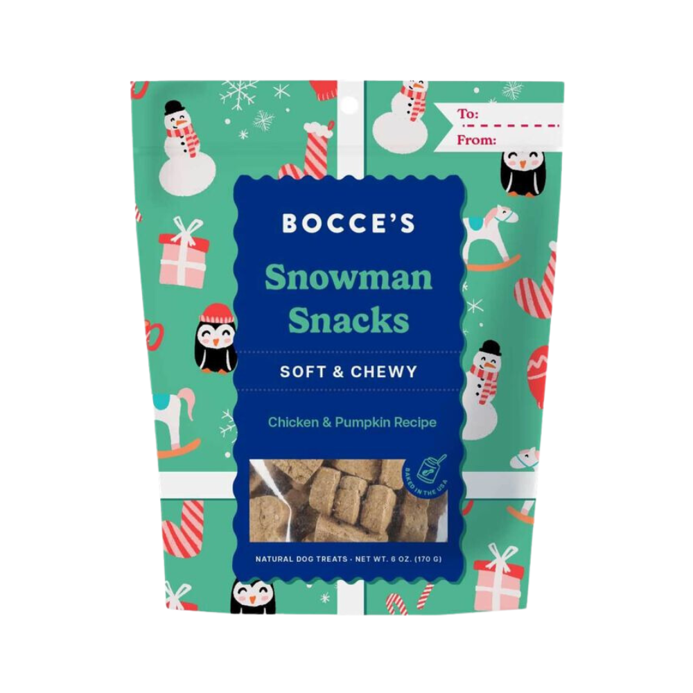 Snowman Snacks Soft & Chewy Dog Biscuits