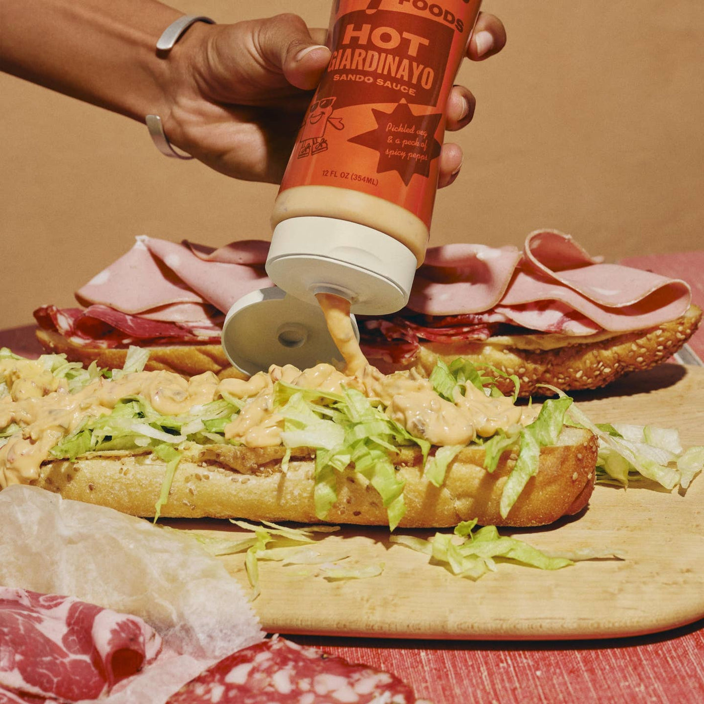 Hot Giardinayo Sando Sauce