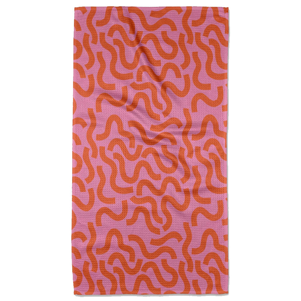 Abstract Snake Kitchen Tea Towel