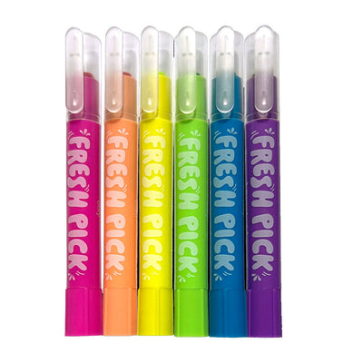Fresh Pick Apple Scented Neon Gel Crayons