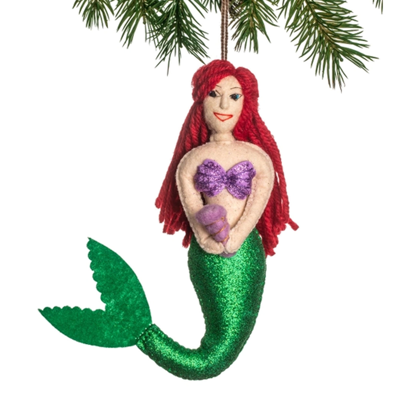 Ariel Felt Ornament