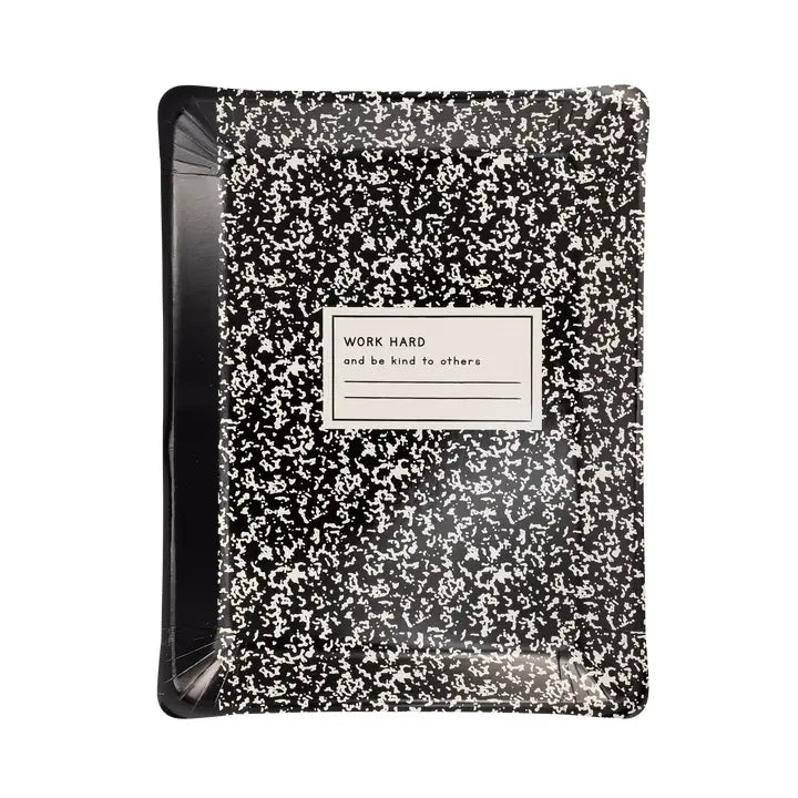 Composition Notebook Plate