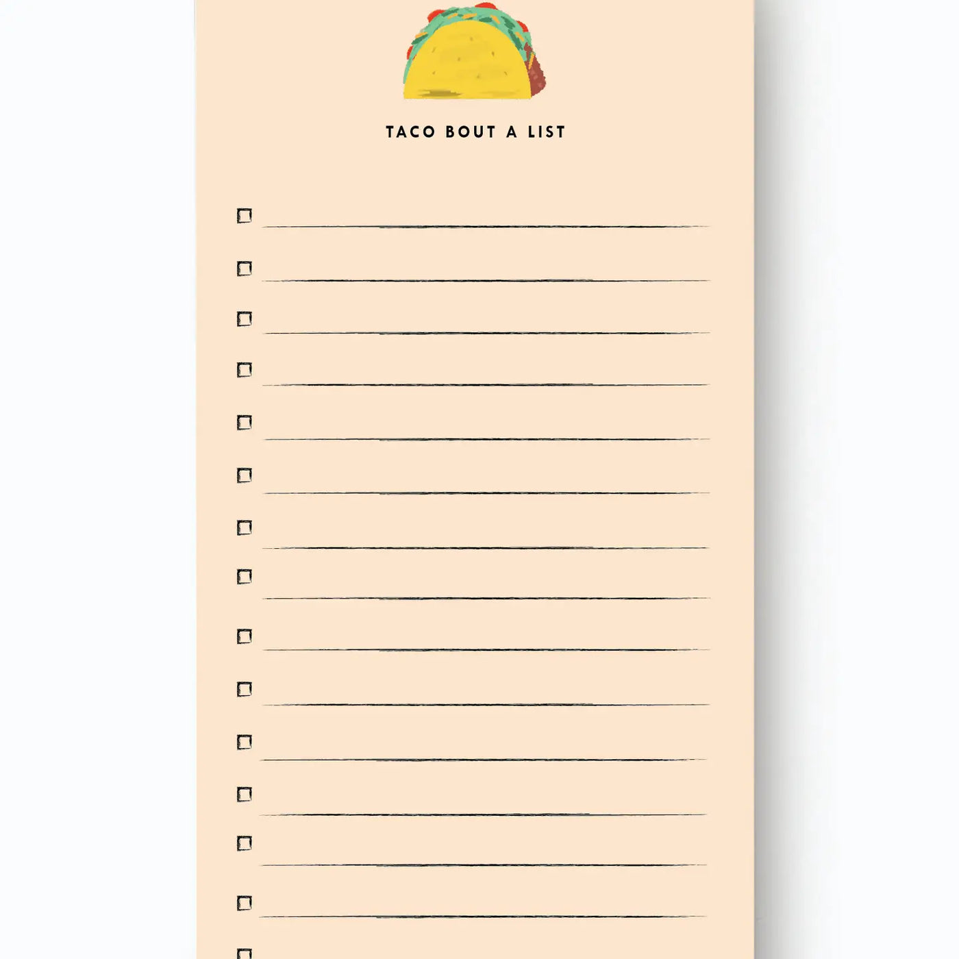 Taco Bout A List Market Pad