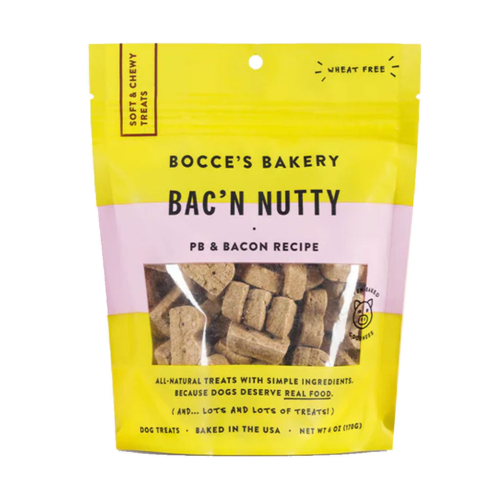 Bac'n Nutty Soft & Chewy Dog Treats