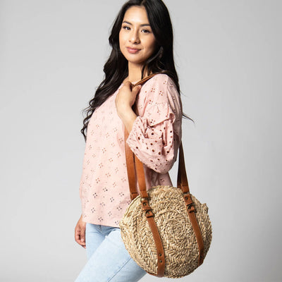 Belle Round Shoulder Bag