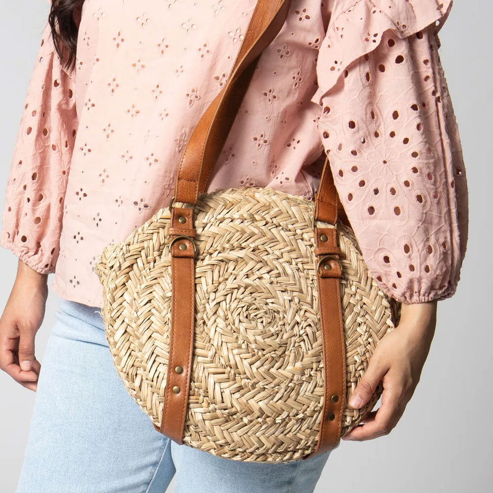 Belle Round Shoulder Bag