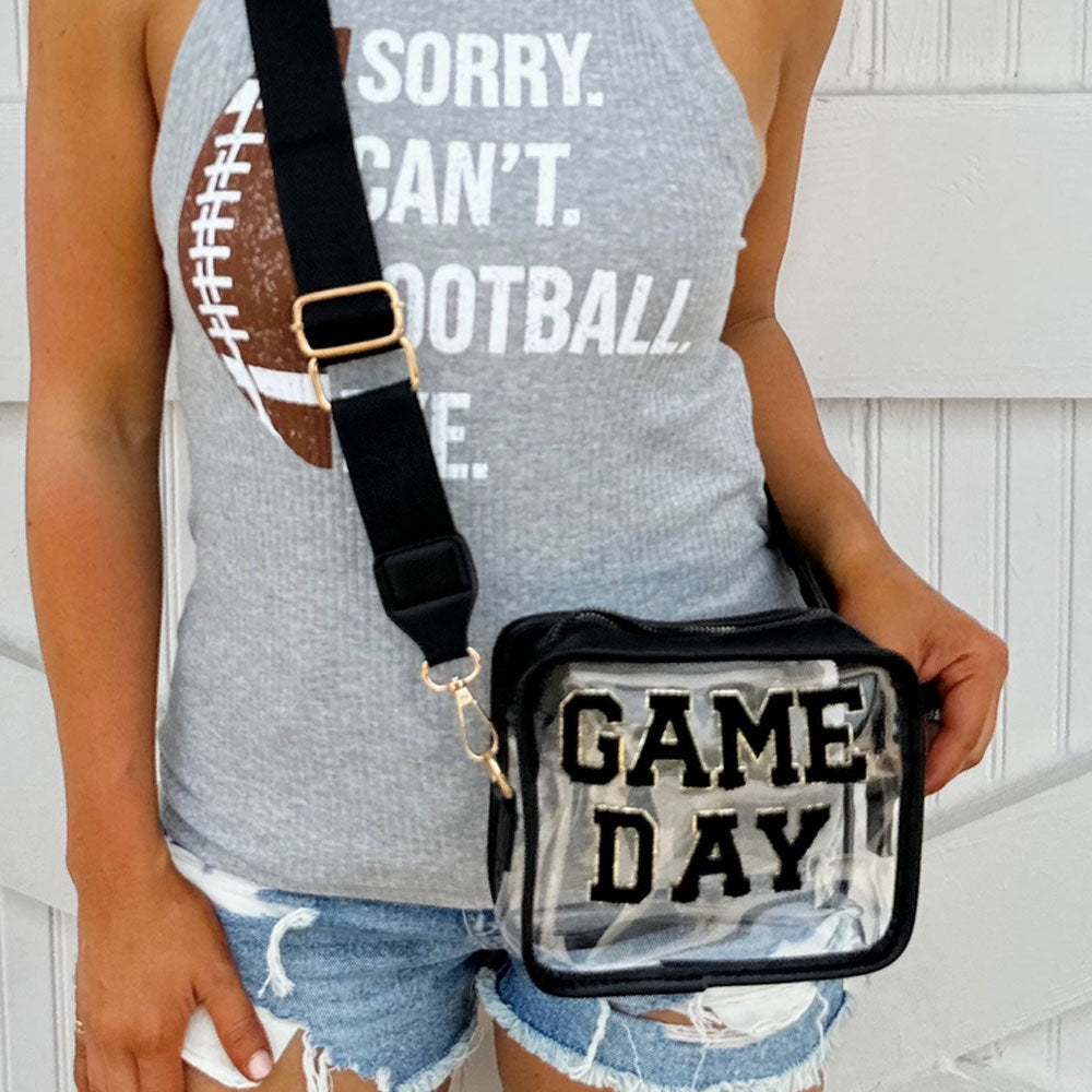 Game Day Stadium Clear Purse