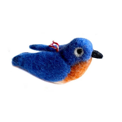 Bird Wool Ornaments