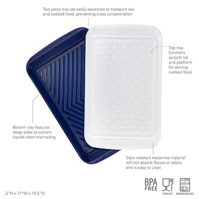 Marinade Trays (set of 2)