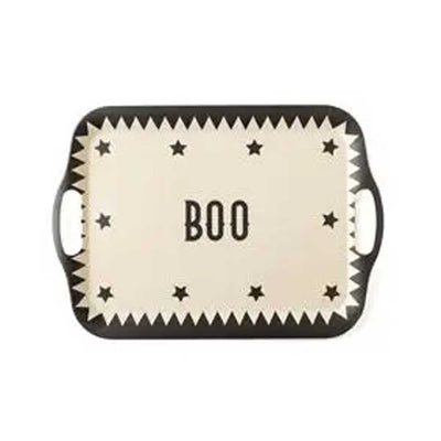 Vintage Halloween Bamboo Tray