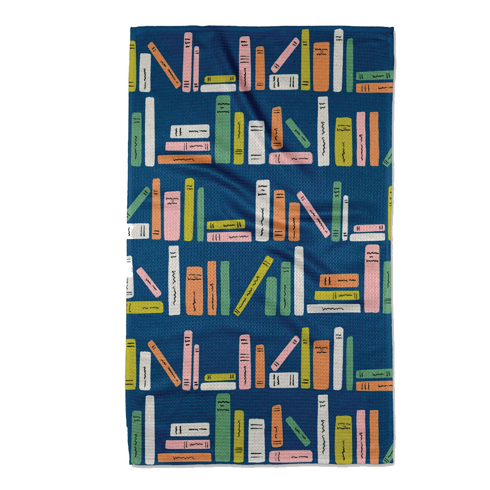 Bookish Stripes Tea Towel