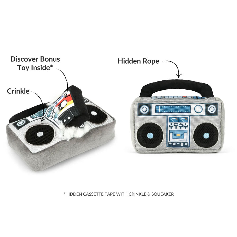 80's Boom Box Dog Toy