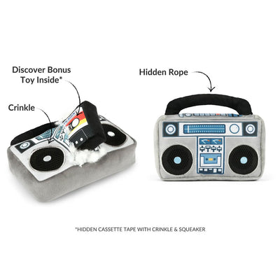 80's Boom Box Dog Toy