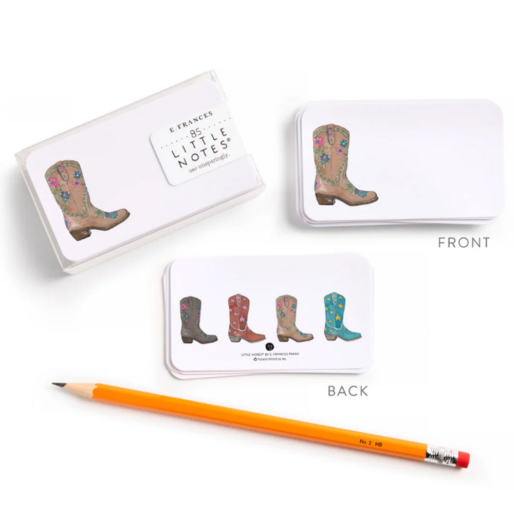 Cowboy Boots Little Notes