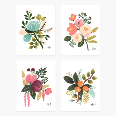 Assorted Floral Card Sets