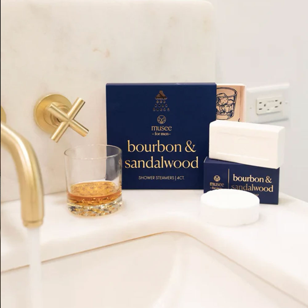 Bourbon & Sandalwood Shower Steamers