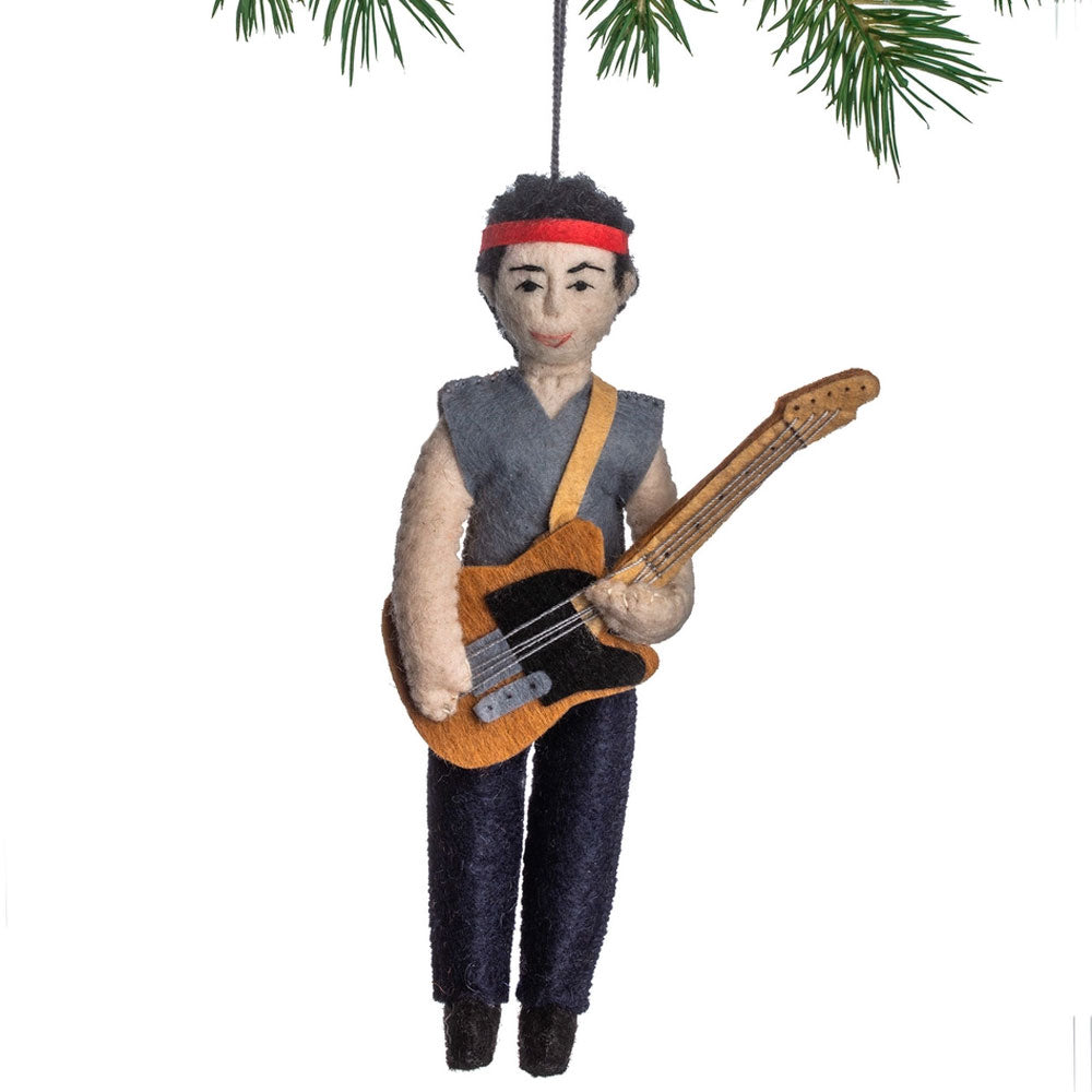 Bruce Springsteen Felt Ornament