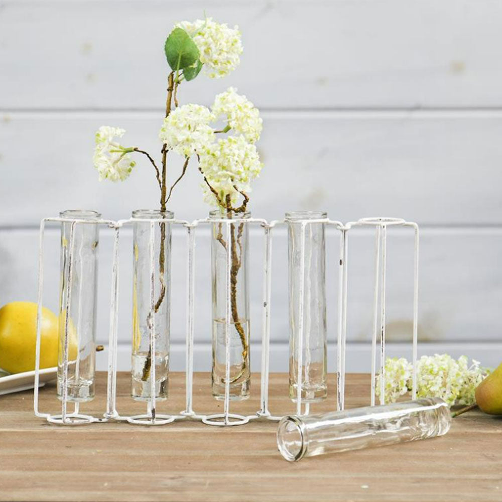 5 Bud Glass Vase