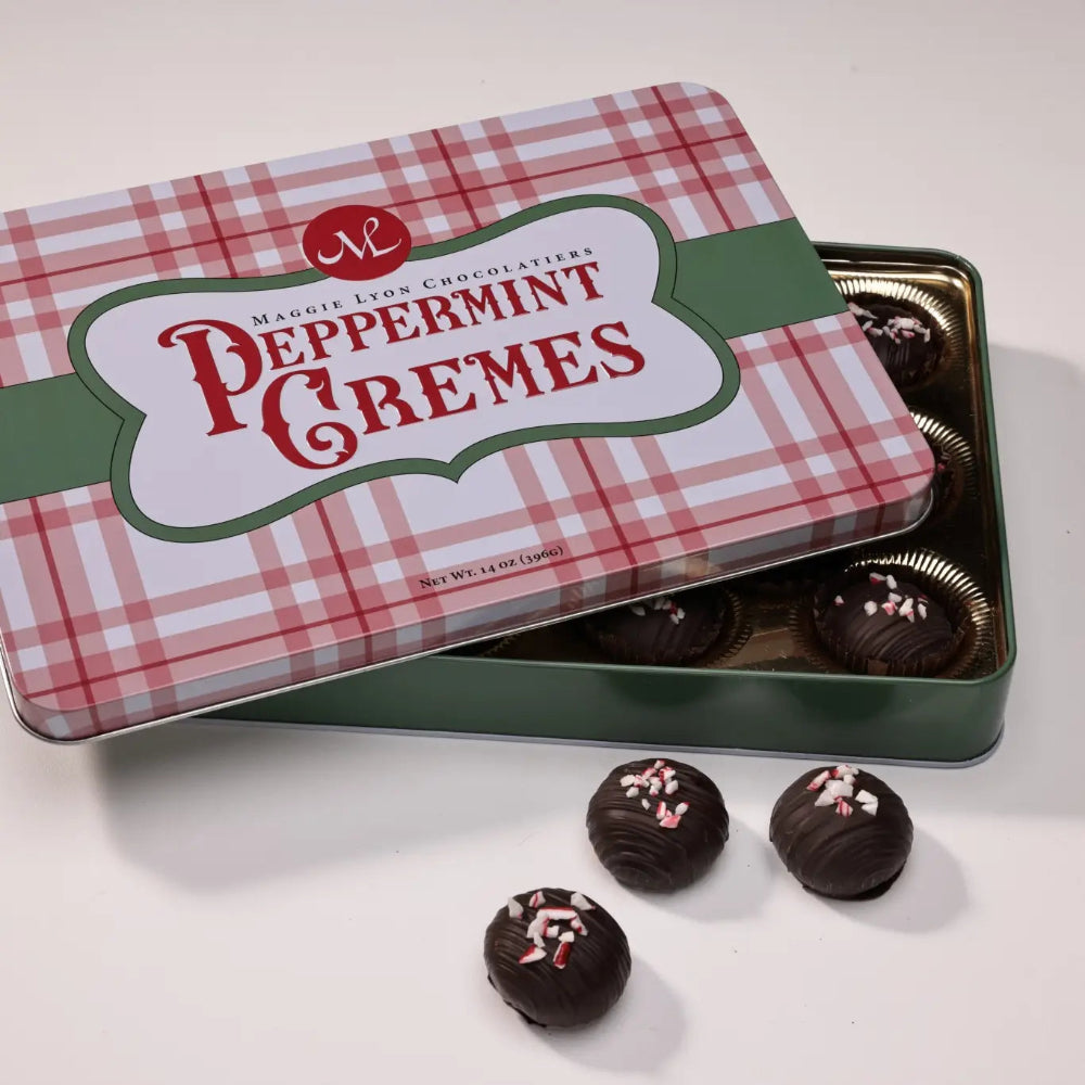 Peppermint Cremes Tin