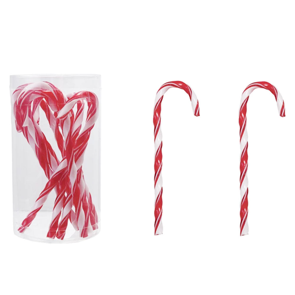 Plastic Candy Cane Drink Stirrers(Set of 10)