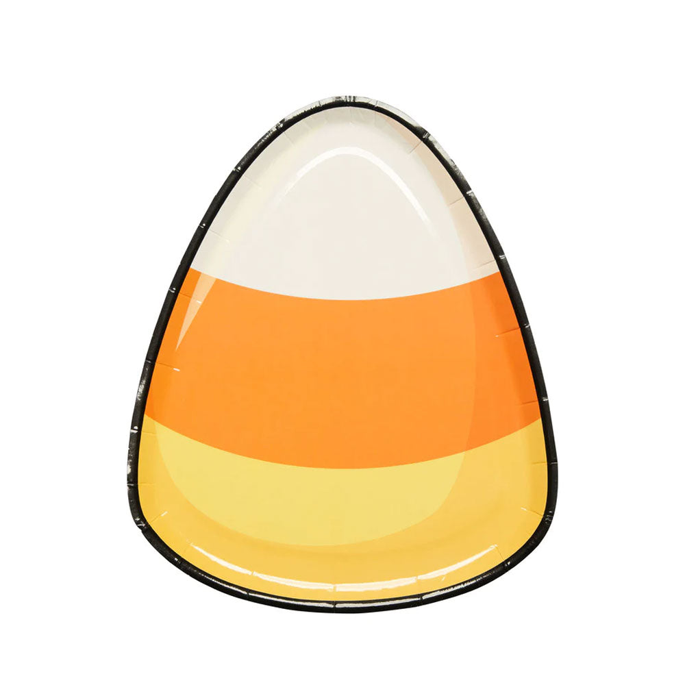 Candy Corn Paper Plate