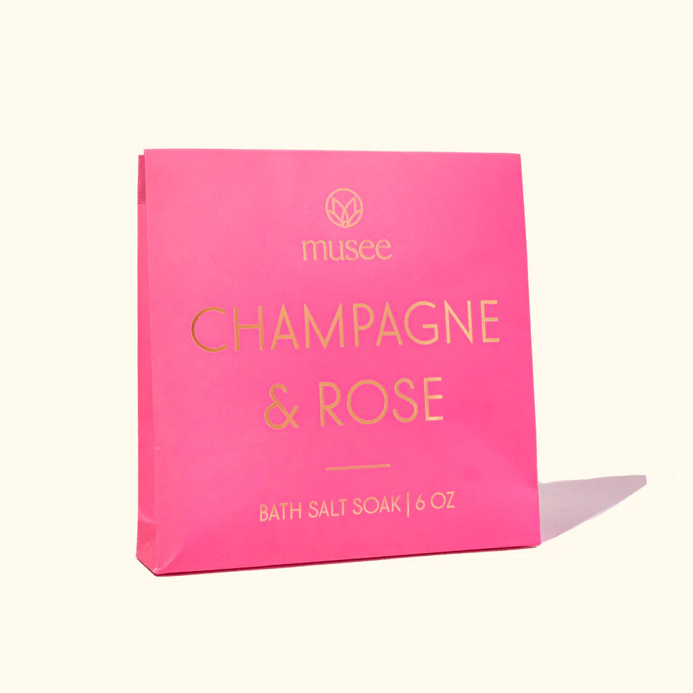 Champagne and Rose Mini Salt