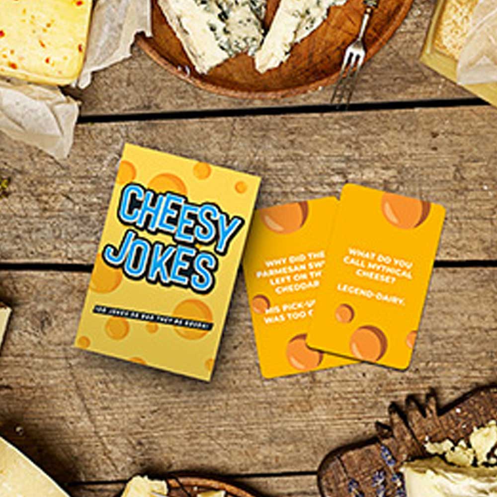Cheesy Jokes Cards