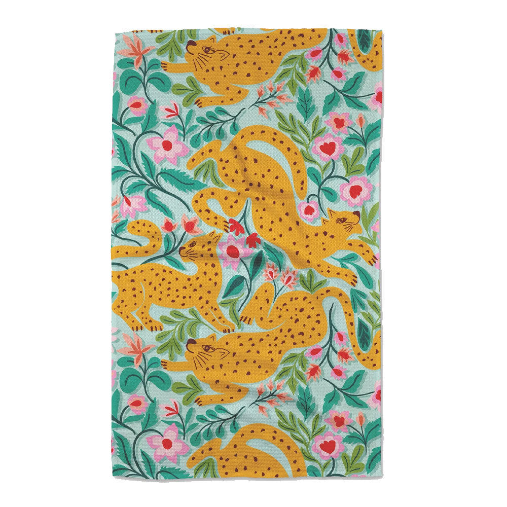 Cheetah Haven Kitchen Tea Towel