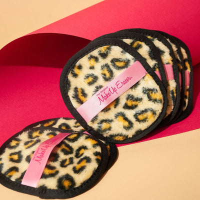 Leopard Makeup Eraser 7 Day Set