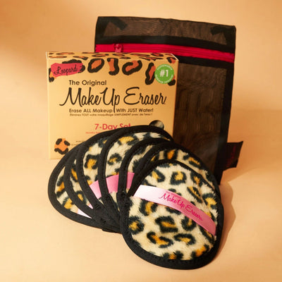 Leopard Makeup Eraser 7 Day Set