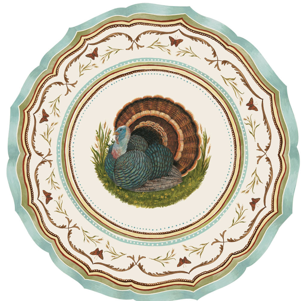 Heritage Turkey Paper Table Decorations-